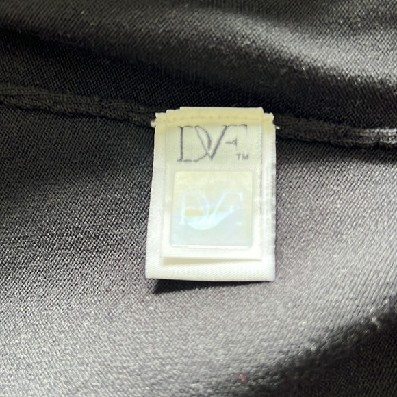 DVF - black silk/cotton blend wrap sweater- size S - Picture 3 of 4